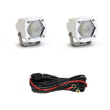 S1 White LED Auxiliary Light Pod Pair Work/Scene 387806WT