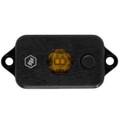 LED Dome Light with Switch Baja Amber 398057