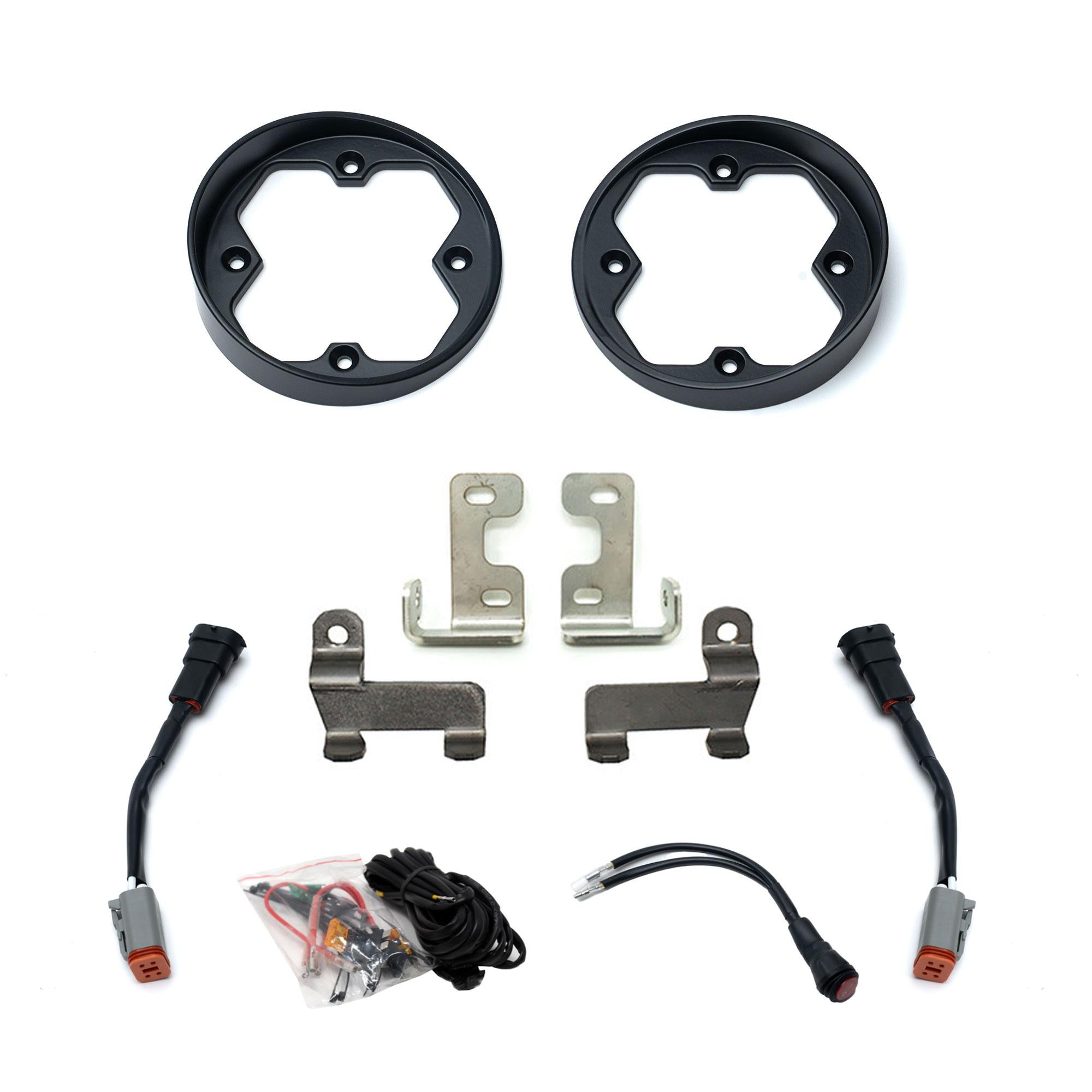 Squadron-R 2.0 Toyota Fog Pocket Light Mount Kit - Toyota 2010-24 4Runner; 2012-23 Tacoma; 2014-21 Tundra 44-0001