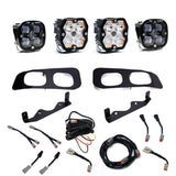 Squadron 2.0 Sport/Squadron SAE Dual Fog Pocket Light Kit - Ford 2023-26 F-250/350 Super Duty Clear Toggle 44-0031