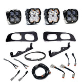 Squadron 2.0 Sport/Squadron SAE Dual Fog Pocket Light Kit - Ford 2023-26 F-250/350 Super Duty Clear Upfitter 44-0031-UP