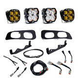Squadron 2.0 Sport/Squadron SAE Dual Fog Pocket Light Kit - Ford 2023-26 F-250/350 Super Duty Baja Amber Upfitter 44-0032-UP