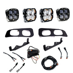 Squadron 2.0 Pro/Squadron SAE Dual Fog Pocket Light Kit - Ford 2023-26 F-250/350 Super Duty Clear Toggle 44-0033