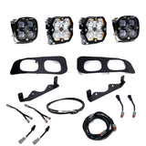 Squadron 2.0 Pro/Squadron SAE Dual Fog Pocket Light Kit - Ford 2023-26 F-250/350 Super Duty Clear Upfitter 44-0033-UP