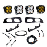 Squadron 2.0 Pro/Squadron SAE Dual Fog Pocket Light Kit - Ford 2023-26 F-250/350 Super Duty Baja Amber Upfitter 44-0034-UP