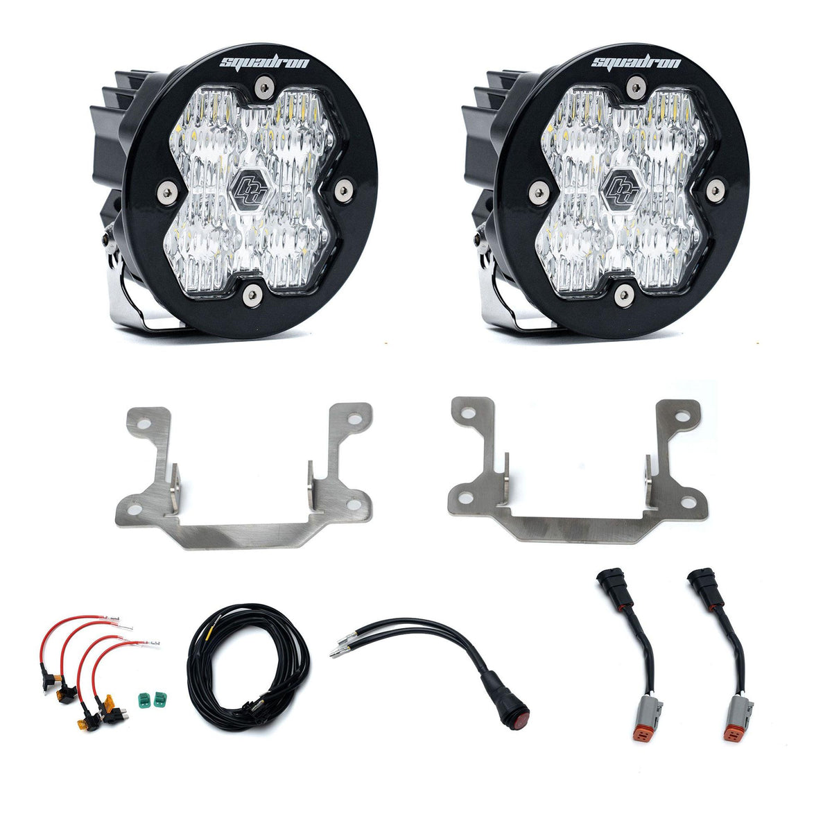 Squadron 2.0 Sport Fog Pocket Light Kit - RAM 2019-25 2500/3500; Note: Big Horn Clear 44-0037