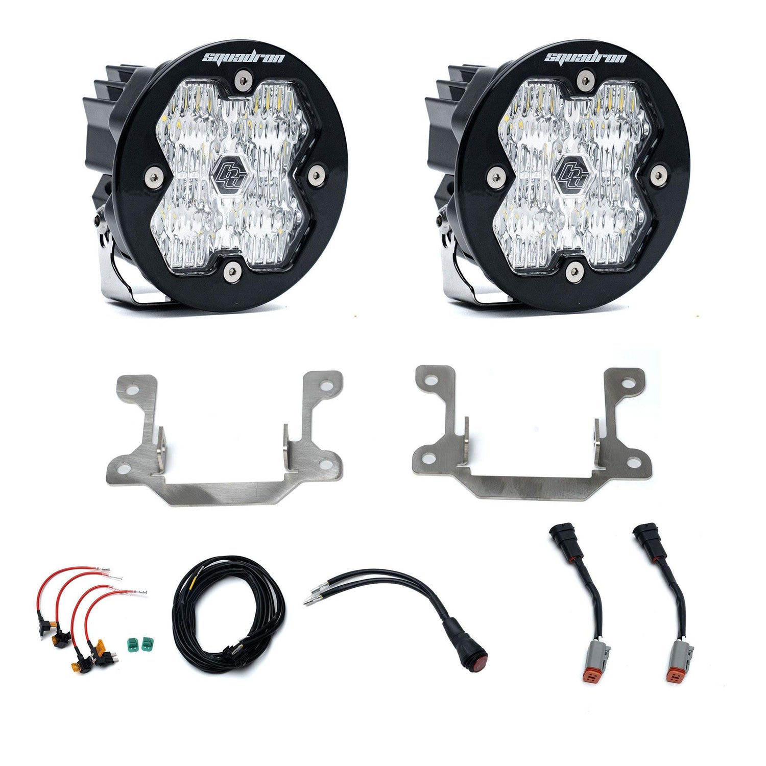 Squadron 2.0 Sport Fog Pocket Light Kit - RAM 2019-25 2500/3500; Note: Big Horn Clear 44-0037