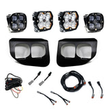 Squadron 2.0 Pro/Squadron SAE Dual Fog Pocket Light Kit - Ford 2020-22 F-250/350 Super Duty Clear Toggle 44-0039