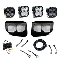 Squadron 2.0 Pro/Squadron SAE Dual Fog Pocket Light Kit - Ford 2020-22 F-250/350 Super Duty Clear Toggle 44-0039