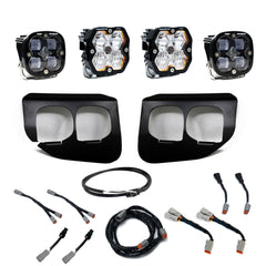 Squadron 2.0 Pro/Squadron SAE Dual Fog Pocket Light Kit - Ford 2020-22 F-250/350 Super Duty Clear Upfitter 44-0039-UP