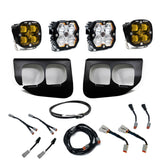 Squadron 2.0 Pro/Squadron SAE Dual Fog Pocket Light Kit - Ford 2020-22 F-250/350 Super Duty Baja Amber Upfitter 44-0040-UP