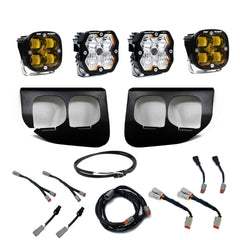 Squadron 2.0 Pro/Squadron SAE Dual Fog Pocket Light Kit - Ford 2020-22 F-250/350 Super Duty Baja Amber Upfitter 44-0040-UP