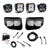 Squadron 2.0 Sport/Squadron SAE Dual Fog Pocket Light Kit - Ford 2020-22 F-250/350 Super Duty Clear Toggle 44-0041