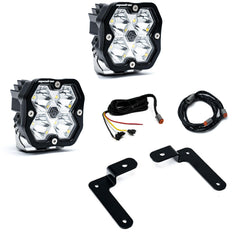 Squadron 2.0 Sport A-Pillar Light Kit - Jeep 2018-26 Wrangler JL; 2020-26 Gladiator JT Upfitter 44-0043-UP