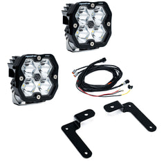 Squadron 2.0 Pro A-Pillar Light Kit - Jeep 2018-26 Wrangler JL; 2020-26 Gladiator JT Toggle 44-0044