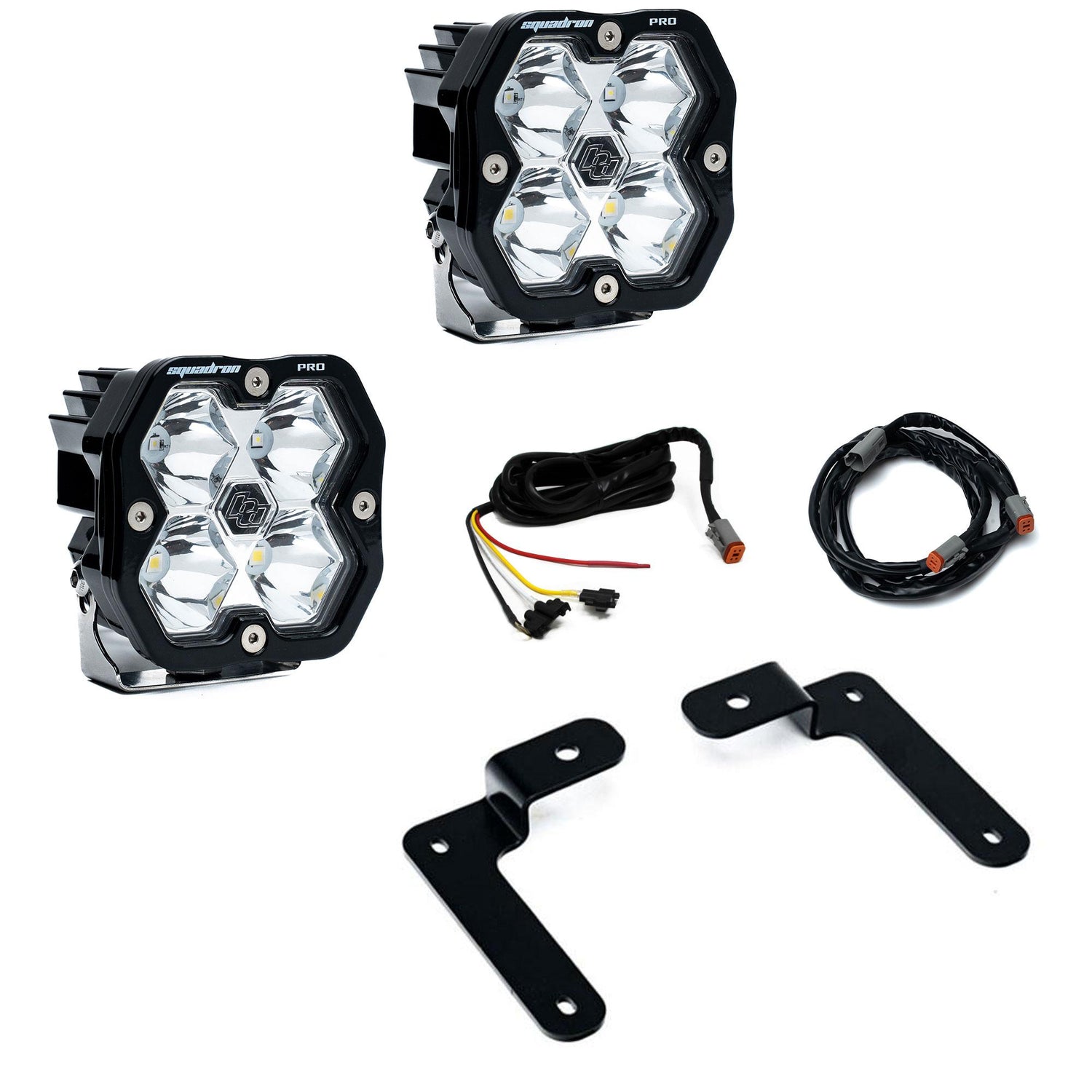 Squadron 2.0 Pro A-Pillar Light Kit - Jeep 2018-26 Wrangler JL; 2020-26 Gladiator JT Upfitter 44-0044-UP