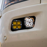 Squadron 2.0 Sport/Squadron SAE Dual Fog Pocket Light Kit - RAM 2009-12 1500; 2010-18 2500/3500 Baja Amber 44-0053