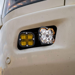 Squadron 2.0 Sport/Squadron SAE Dual Fog Pocket Light Kit - RAM 2009-12 1500; 2010-18 2500/3500 Baja Amber 44-0053