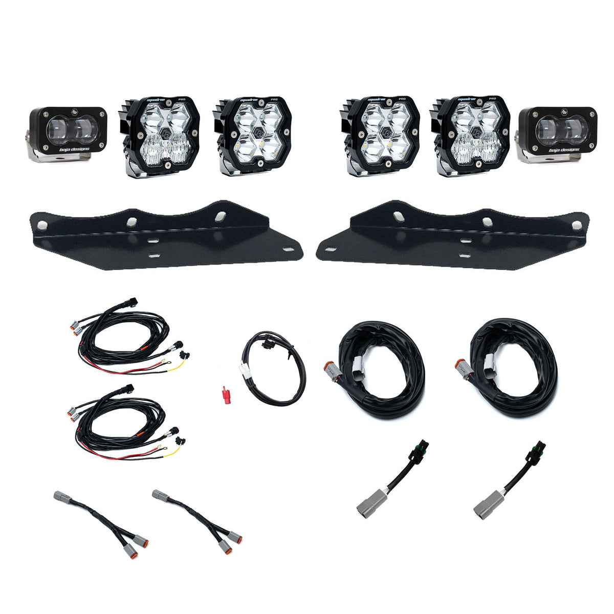 Squadron 2.0 Pro/S2 SAE "Pro" Fog Pocket Light Kit - Ford 2017-20 F-150 Raptor Clear 44-0063