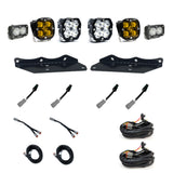Squadron 2.0 Sport/Squadron SAE/S2 Sport Fog Pocket Light Kit - Ford 2017-20 F-150 Raptor Amber 44-0070