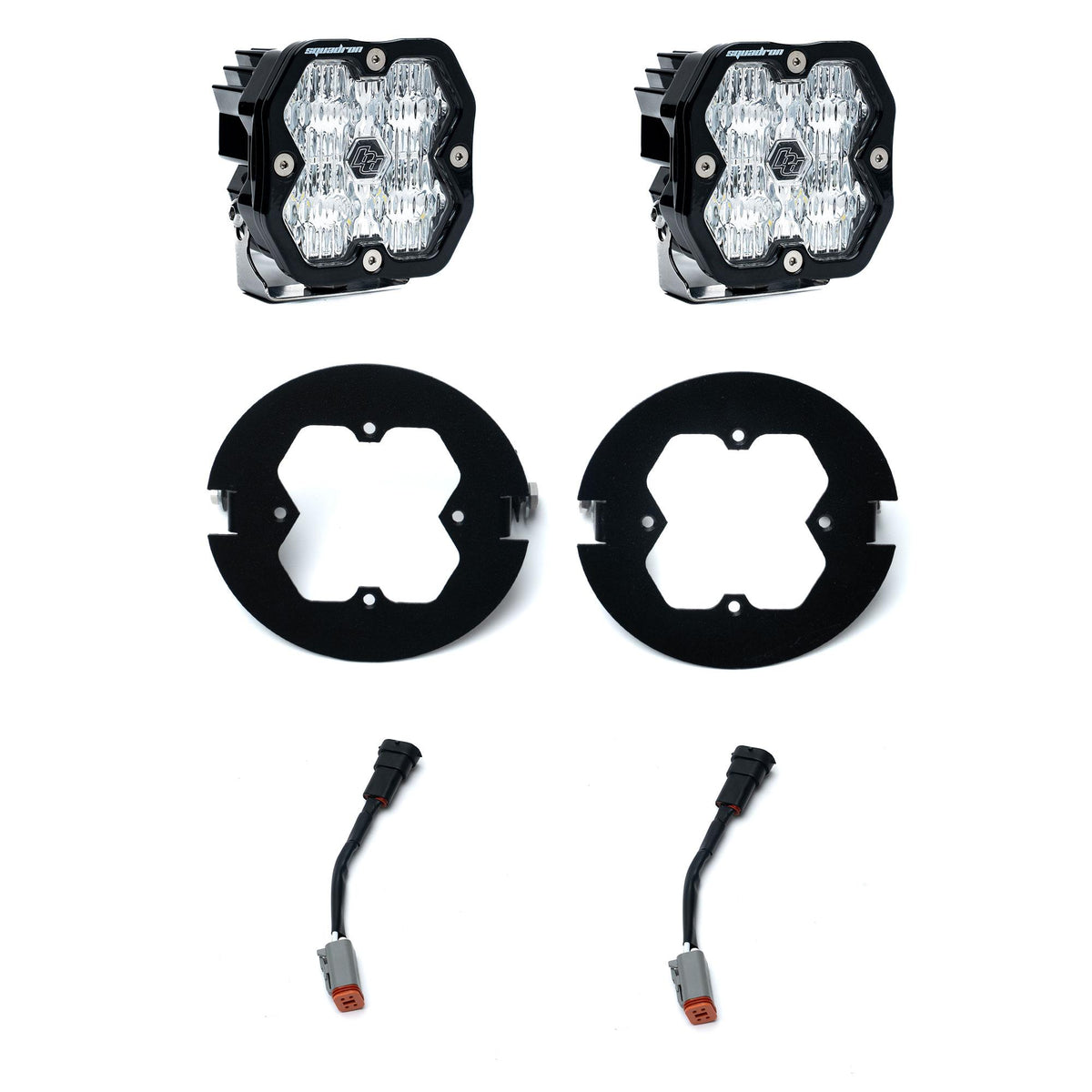 Squadron 2.0 Sport Fog Pocket Light Kit - Ford 2006-14 F-150; Toyota 2005-11 Tacoma; 2007-13 Tundra Clear 44-0075