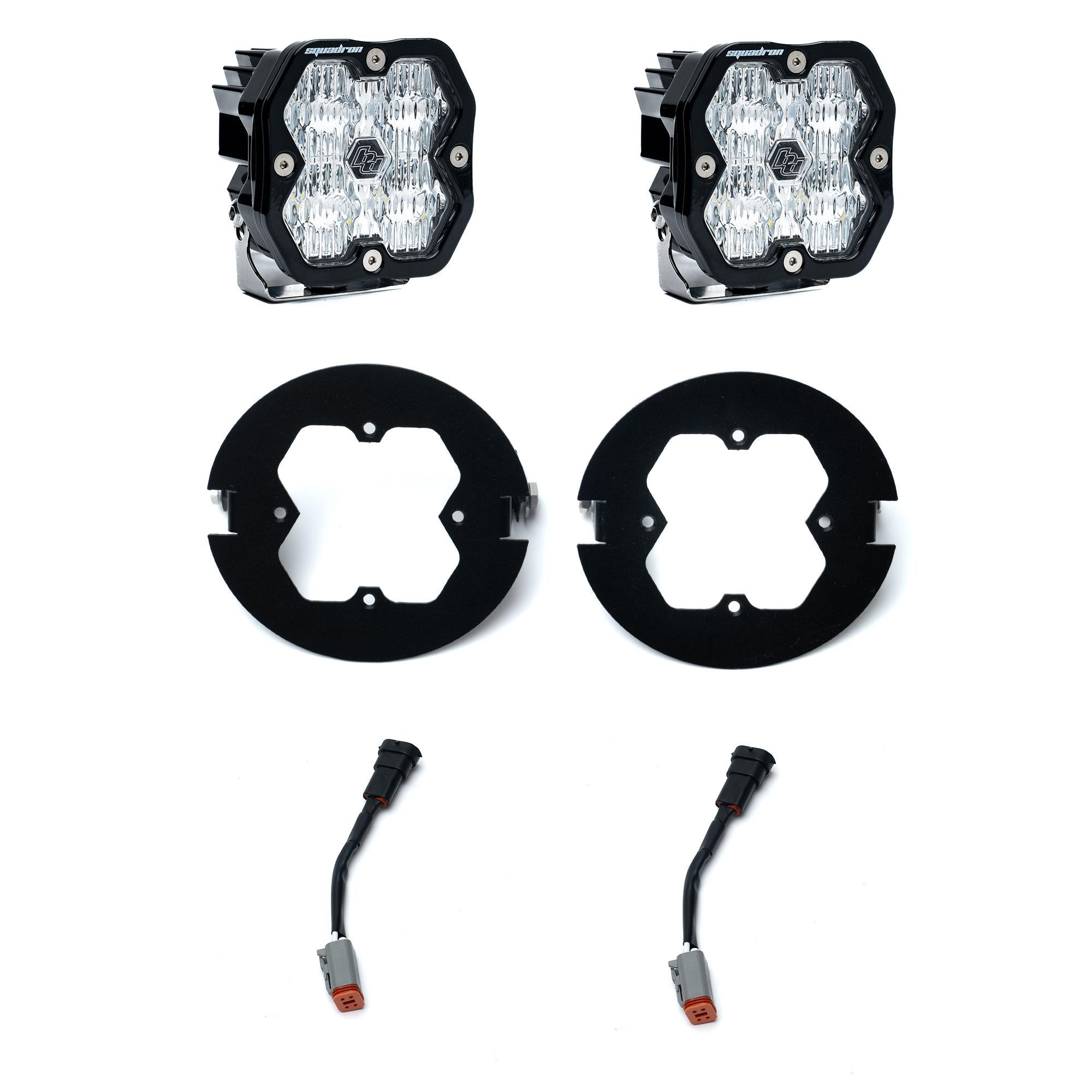 Squadron 2.0 Sport Fog Pocket Light Kit - Ford 2006-14 F-150; Toyota 2005-11 Tacoma; 2007-13 Tundra Clear 44-0075