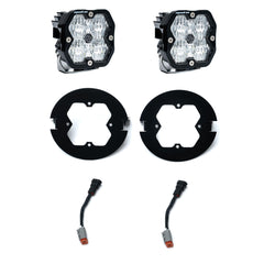 Squadron 2.0 Sport Fog Pocket Light Kit - Ford 2006-14 F-150; Toyota 2005-11 Tacoma; 2007-13 Tundra Clear 44-0075