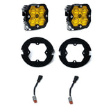 Squadron 2.0 Sport Fog Pocket Light Kit - Ford 2006-14 F-150; Toyota 2005-11 Tacoma; 2007-13 Tundra Baja Amber 44-0076