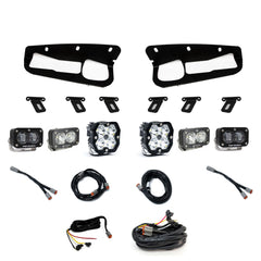 Squadron 2.0 Sport/S2 Sport/S2 SAE "Sportman" Fog Pocket Light Kit - Ford 2021-26 Bronco; 2022-24 Bronco Raptor; Note: w/ Steel Bumper Clear Upfitter 44-0081-UP