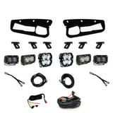 Squadron 2.0 Pro/S2 Pro/S2 SAE "Pro" Fog Pocket Light Kit - Ford 2021-26 Bronco; 2022-24 Bronco Raptor; Note: w/ Steel Bumper Clear Upfitter 44-0082-UP