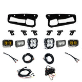 Squadron 2.0 Sport/S2 Sport/S2 SAE "Sportman" Fog Pocket Light Kit - Ford 2021-26 Bronco; 2022-24 Bronco Raptor; Note: w/ Steel Bumper Baja Amber Toggle 44-0083