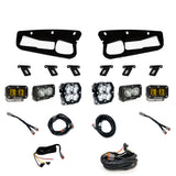 Squadron 2.0 Pro/S2 Pro/S2 SAE "Pro" Fog Pocket Light Kit - Ford 2021-26 Bronco; 2022-24 Bronco Raptor; Note: w/ Steel Bumper Baja Amber Upfitter 44-0084-UP
