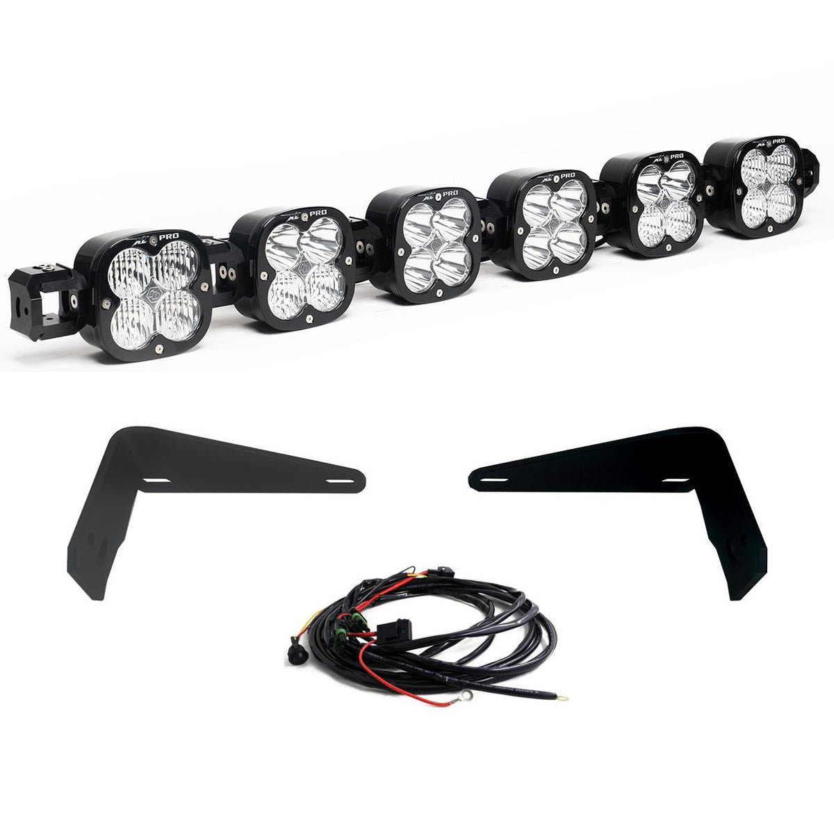Ford XL Linkable Bumper Light Kit - Ford 2021-2026 Bronco; 2022-2026 Bronco Raptor; NOTE: w/ OE Steel Bumper XL Pro Linkable Toggle 44-7775