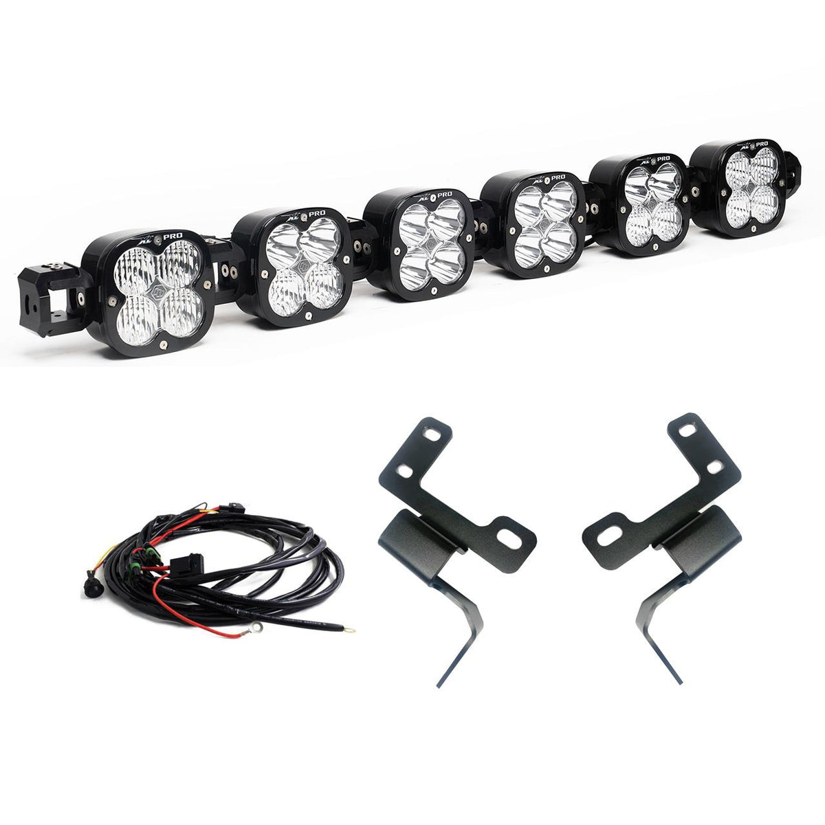 Ford XL Linkable Bumper Light Kit - Ford 2021-2026 Bronco; NOTE: w/ OE Plastic Bumper XL Pro Linkable Toggle 44-7776