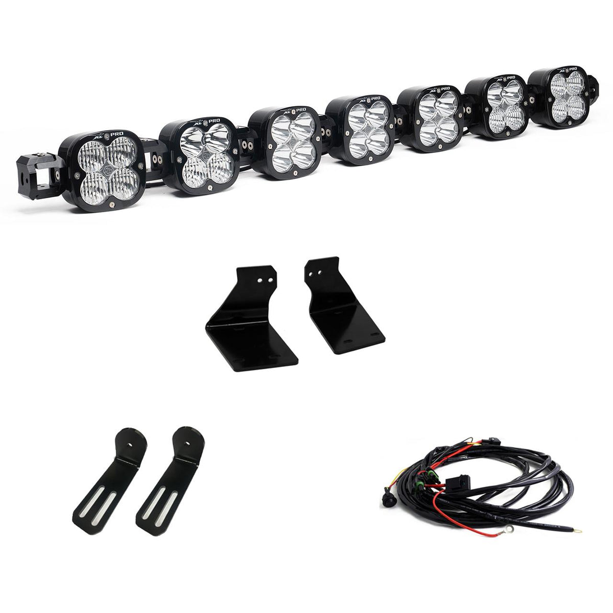 Ford XL Linkable Bumper Light Kit - Ford 2020-22 F-250 Super Duty; 2020-22 F-350 Super Duty XL Pro Linkable Toggle 44-7793