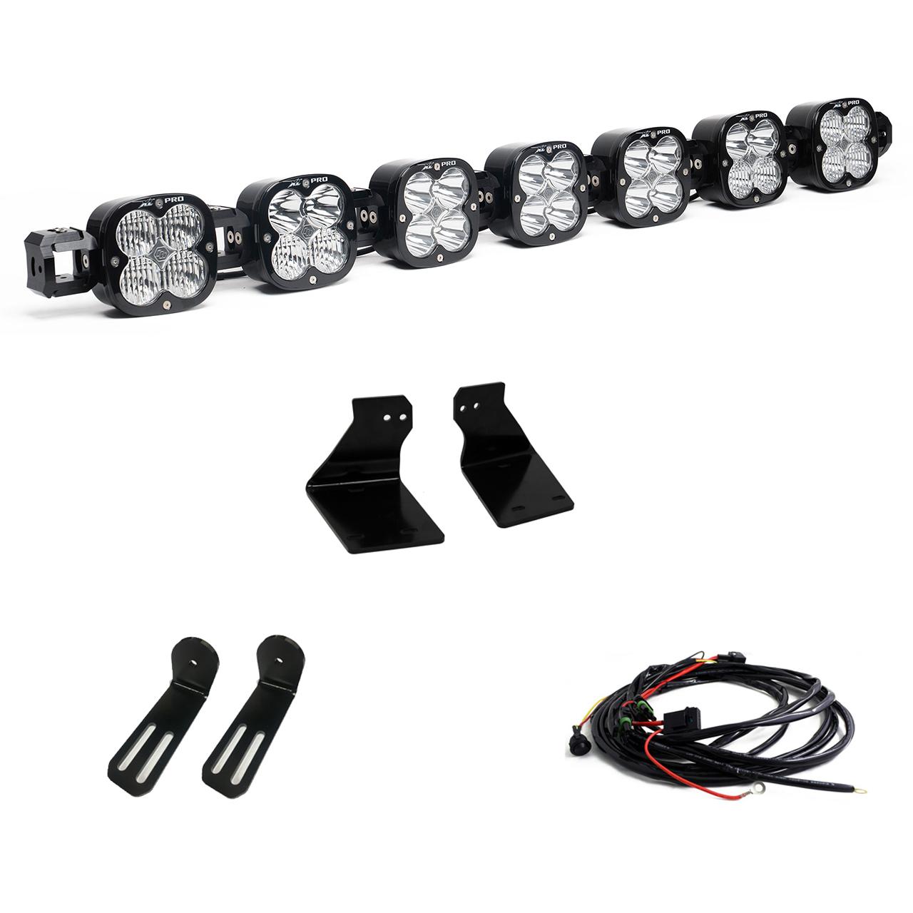 Ford XL Linkable Bumper Light Kit - Ford 2020-22 F-250 Super Duty; 2020-22 F-350 Super Duty XL Pro Linkable Upfitter 44-7793-UP