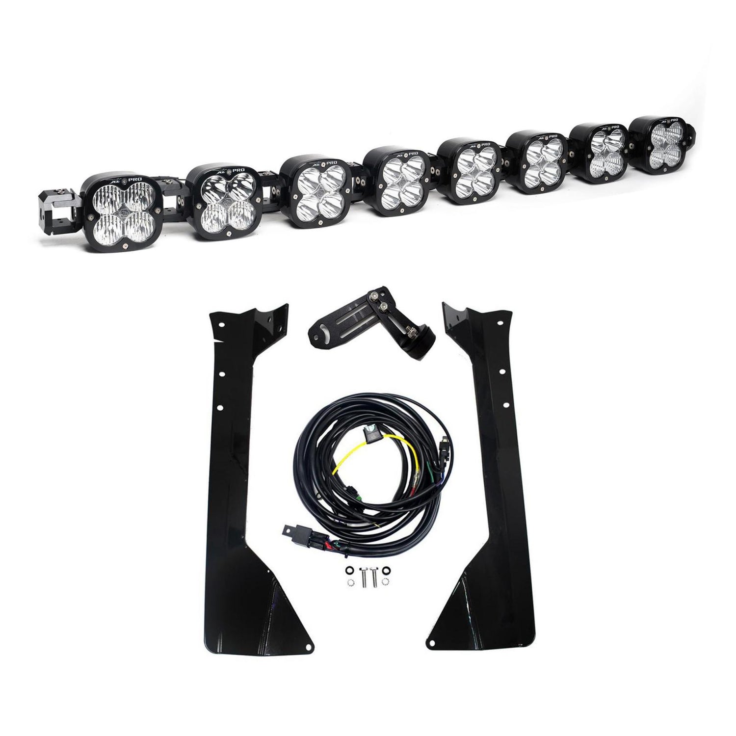Jeep JK XL Linkable Roof Mount Light Kit - Jeep 2007-18 Wrangler JK XL Pro Linkable 44-7851