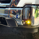 S1 Fog Pocket Light Kit - GMC/Chevy 2023-2026 Canyon/Colorado; 2024-2026 Yukon, 2500/3500; 2022-2026 Sierra 1500 AT4-X Baja Amber 44-7879