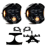 DOT LP6 LED Headlight Kit - 2015-2023 Harley Davidson Road Glide Amber 44-8113