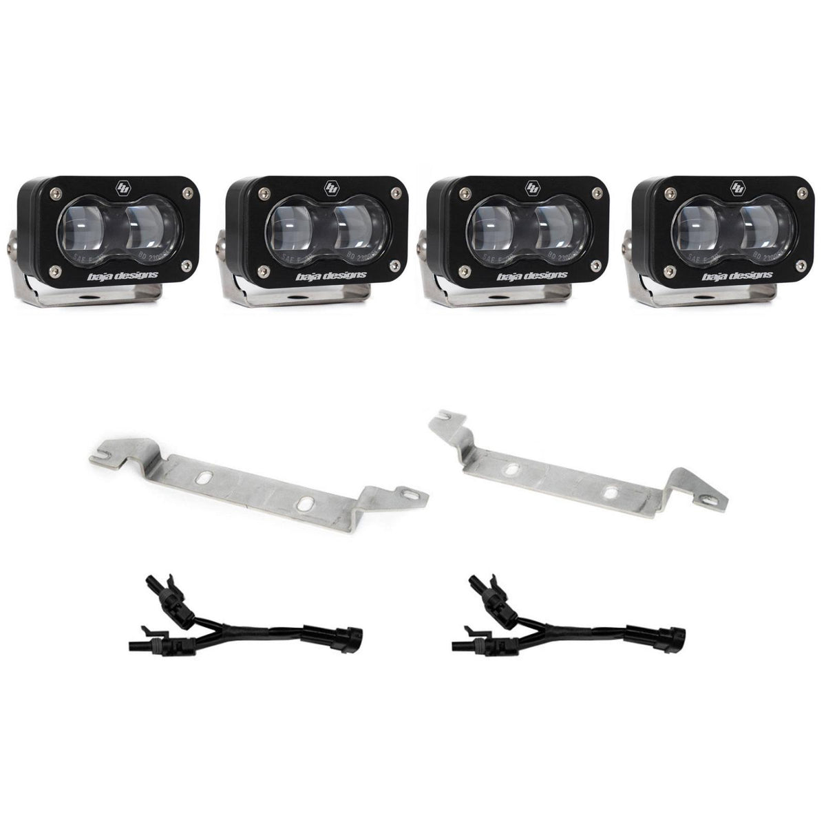 S2 SAE OEM Fog Light Replacement Kit - 2025-2026 Toyota 4Runner, Non-TRD Pro Clear 44-8282
