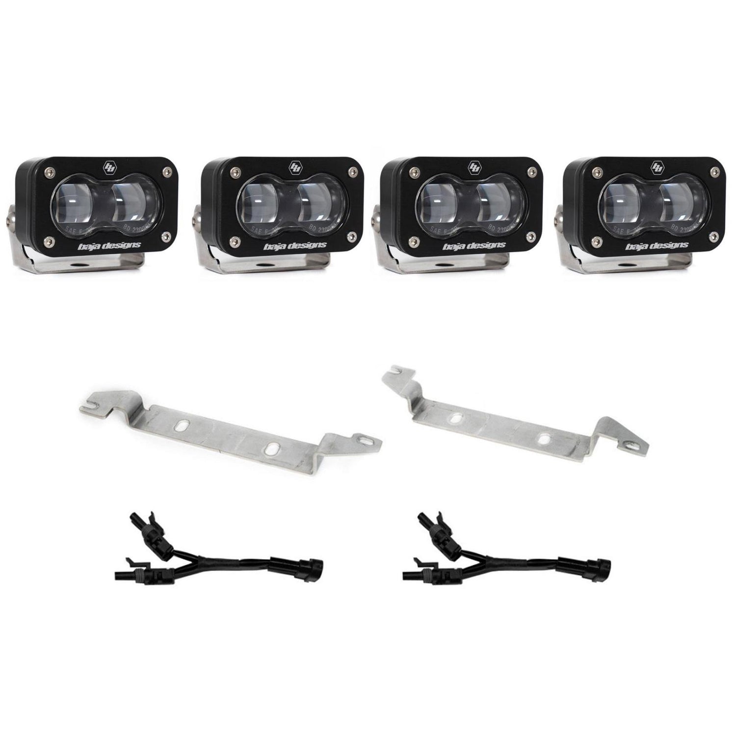 S2 SAE OEM Fog Light Replacement Kit - 2025-2026 Toyota 4Runner, Non-TRD Pro Clear 44-8282