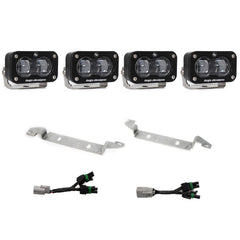 S2 SAE OEM Fog Light Replacement Kit - 2024-2026 Toyota Tacoma Pro/Trailhunter Clear 44-8290