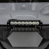 S8 10" Light Bar Hood Mount Kit - Polaris 2025 RZR Pro-R; Pro-S; Pro-XP Clear 44-8299