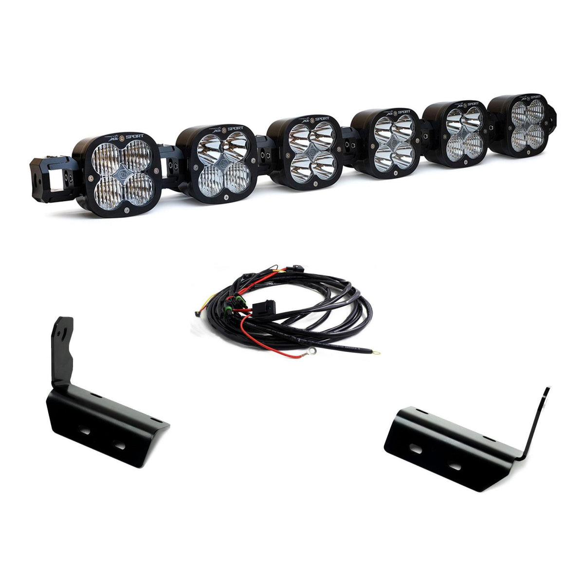 Ford 6 XL Linkable Bumper Light Kit - 2024-2026 Ford F-150 Raptor R/37 XL Sport Linkable 44-8308