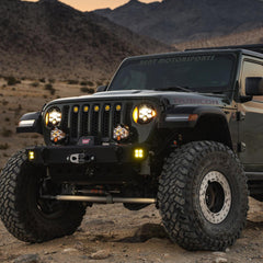 DOT LP6 LED Headlight Kit - Jeep 2018-2026 Wrangler JL; 2020-2026 Gladiator JT; NOTE w/LED Headlights White 44-8309