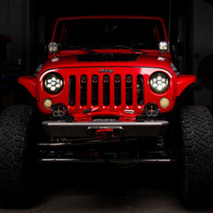 DOT LP6 LED Headlight Kit - Jeep 2007-2018 Wrangler JK White 44-8310