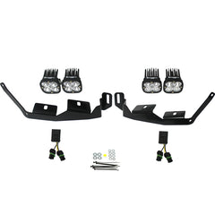 Polaris Squadron Sport Headlight Kit - Polaris 2018-21 RZR RS1; 2014-22 RZR XP 1000; 2018-21 RZR XP Turbo-S 447012