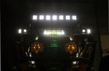 Polaris S8 10 Inch Hood Mount Light Bar Kit - Polaris 2019-21 RZR XP Turbo; 2018-21 RZR Turbo S 447072