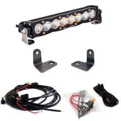 Polaris S8 10 Inch Hood Mount Light Bar Kit - Polaris 2016-18 RZR XP Turbo 447073