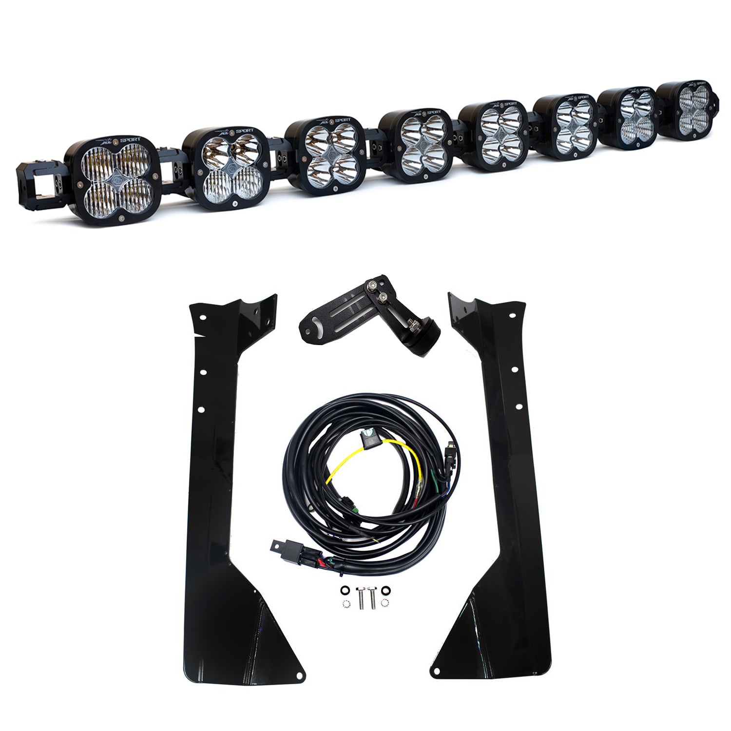 Jeep JK XL Linkable Roof Mount Light Kit - Jeep 2007-18 Wrangler JK XL Sport Linkable 447099
